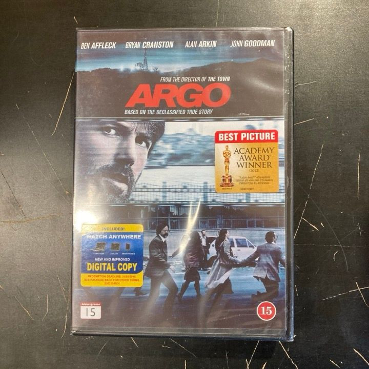 Argo DVD (avaamaton) -draama-